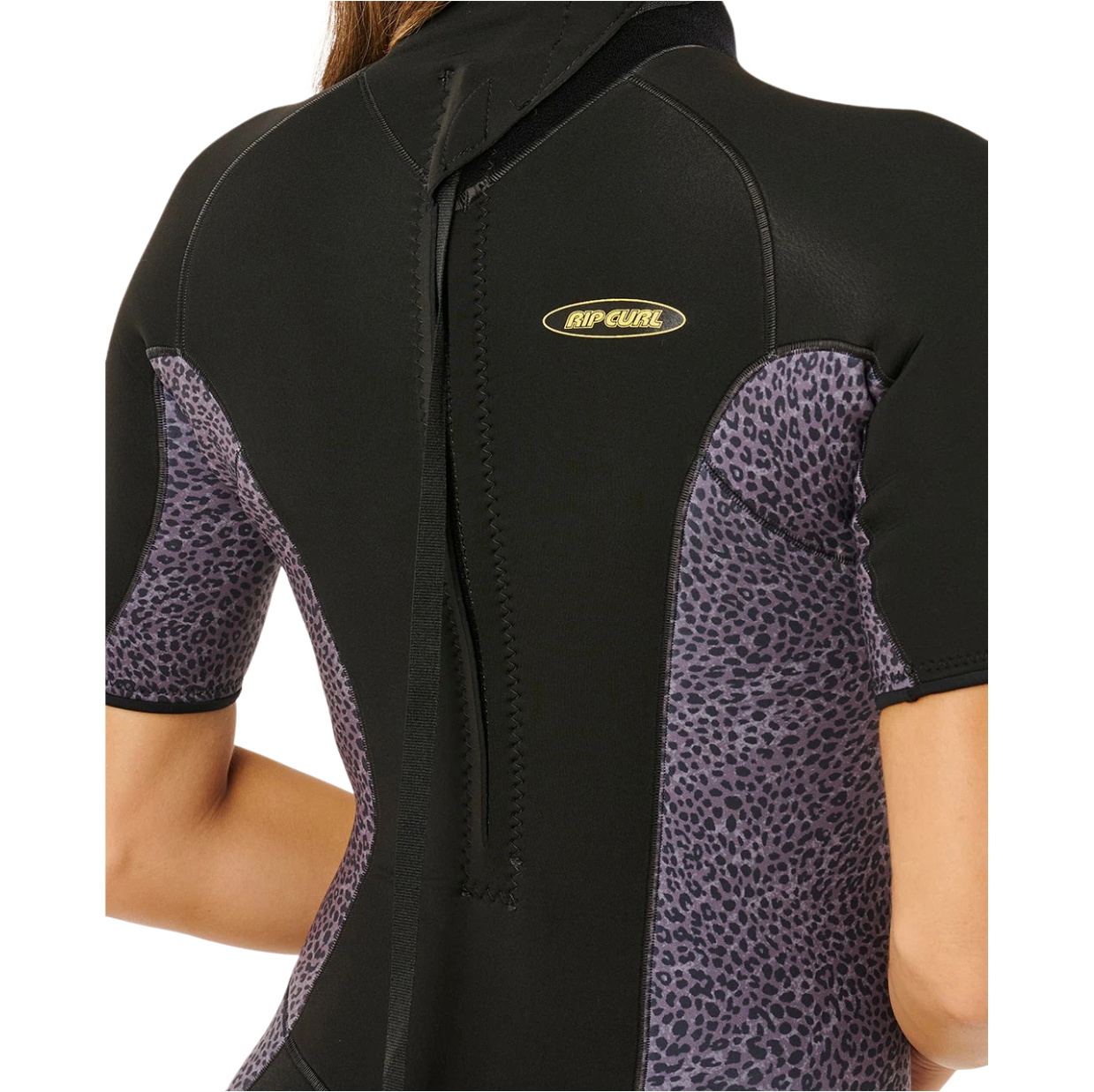 2026 Rip Curl Womens Dawn Patrol 2/2mm Back Zip Shorty Wetsuit 143WSP - Natural